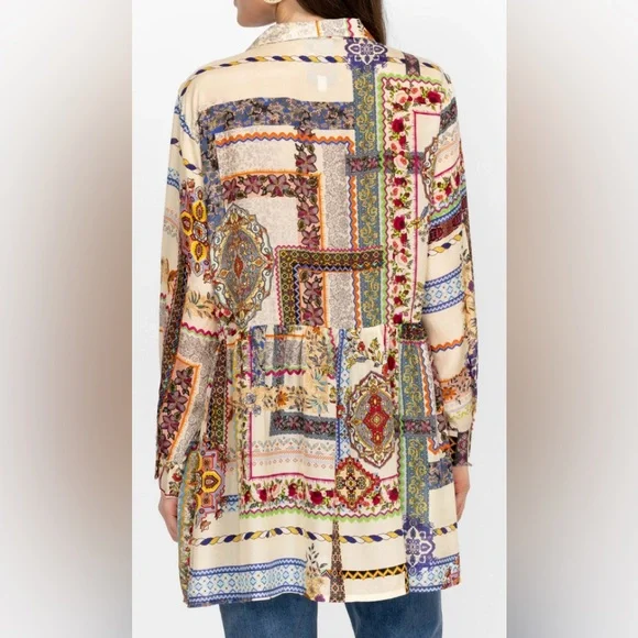 JOHNNY WAS Stano Monroe tunic M - Picture 3 of 16